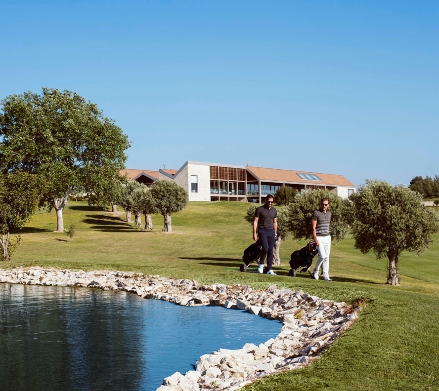 The championship golf course at Minthis