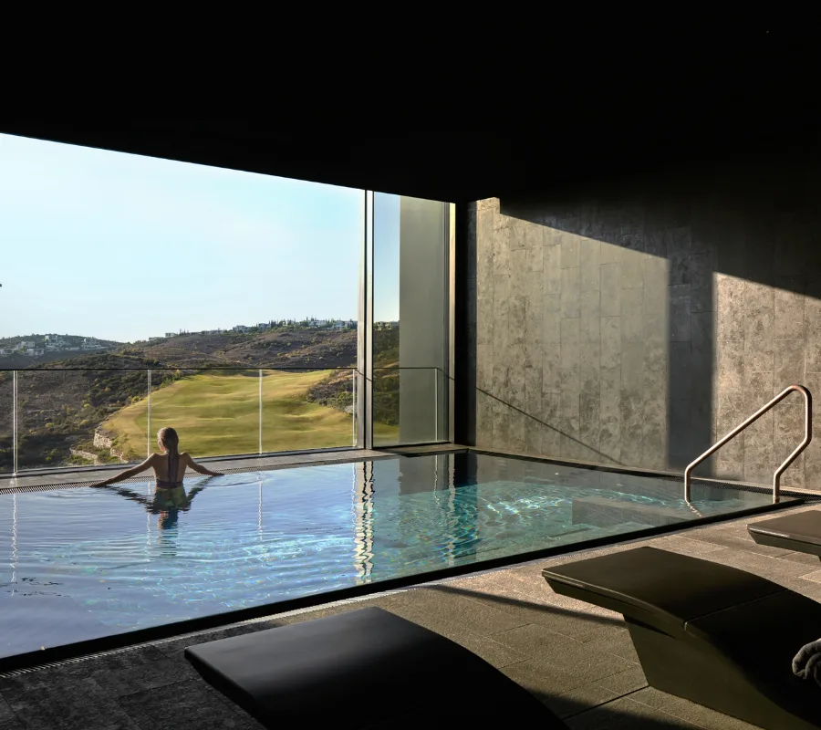 The Minthis wellness pool and spa